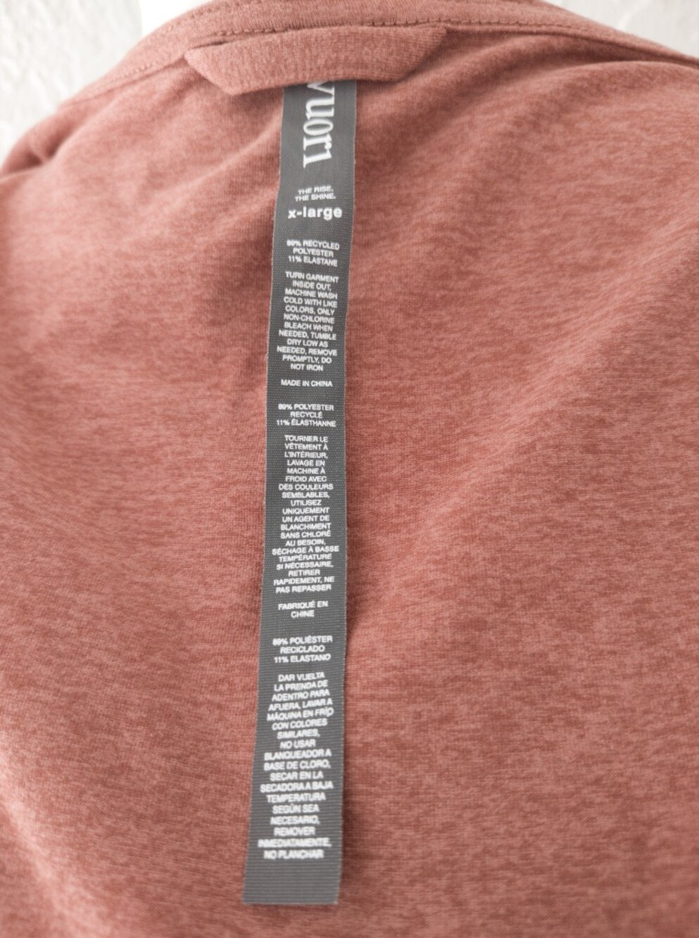Vuori terra cotta zip-up hoodie - Picture 7 of 8